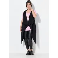 Angel of Style Sweatjacke Sweat-Weste offene Form Totenkopf auf dem Rücken