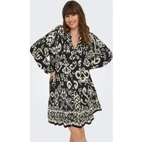 ONLY CARMAKOMA Sommerkleid CARAJA LS DRESS WVN NOOS