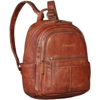 STILORD Cityrucksack "Lisa" City Rucksack Damen Leder Mittelgroß gepolstertes Fach 13 Zoll