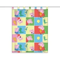 Herding Gardine Peppa Pig Wutz Gardine Vorhang Fertiggardine 140 x 175 cm blickdicht