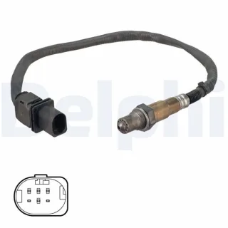 Delphi Lambdasonde vor Katalysator Opel Vivaro 2,0