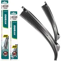 HEYNER Scheibenwischblätter passend für VW FOX, 04.2005 - 12.2012, Frontscheibe, (Packung, 2-St., Scheibenwischer), mit Nano Graphit Beschichtung