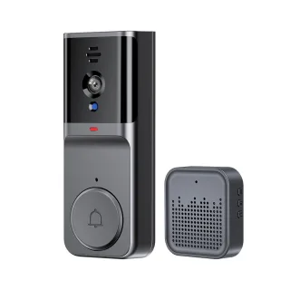 Tuya WiFi Smart Video Doorbell 1080P HD Camera 130° Wide Angle Night Vision Two-Way Audio Waterproof Indoor Chime Survei