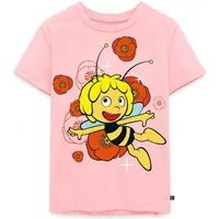 Spreadshirt T-Shirt Biene Maja Mohnblumen Kinder Premium T-Shirt (1-tlg)