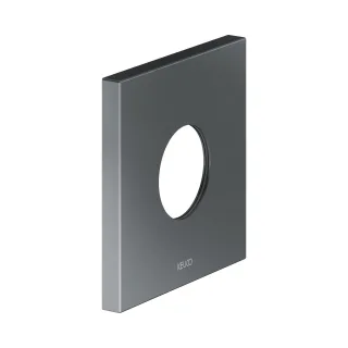 Keuco Wandrosette IXMO 59553, THM eckig, 105x105xmm, Schwarzchrom geb., 59553130092 59553130092