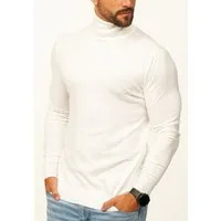 DAILY COTTON Rollkragenpullover als Feinstrick Pulli in Slim Fit für Herren Männer Winterpullover - Casual & Business Look Rolli
