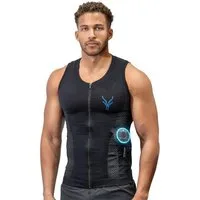 Antelope by Beurer EMS-Gerät Evolution EMS Tank Top für Männer, EMS Rücken- und Bauchmuskeltrainer
