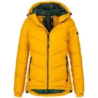 SUBLEVEL Steppjacke Damen mit Kapuze gefütterte Winter Jacke