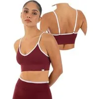 Smilodox Sport-BH Yari, Fitness- BH Damen, Shaped Fit, Bra mit Rippstruktur, Gym Rippstruktur, verstellbare Träger, Shaped Fit, weiches Material