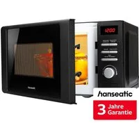 Hanseatic Mikrowelle AG720CGE-PM, 2 in 1, Grill, Mikrowelle, 20 l, inkl. 3 Jahre Herstellergarantie