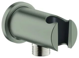 GROHE Wandanschlussbogen Rainshower 26658 runde Rosette satin steel, 26658MS0 26658MS0