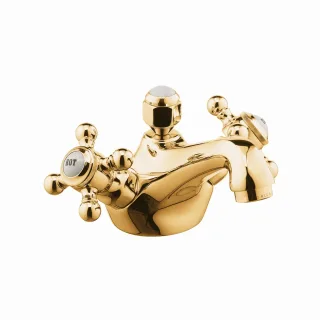 Kludi Waschtischarmatur Adlon Ablaufgarnitur Ausl.125mm gold 510124520