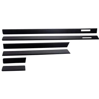 6-teilig Zierleisten Türleisten Seitenleisten Leisten SET für BMW 3er E36 Limo / Touring ab 1990-1999