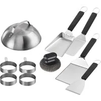Enders® Grillbesteck-Set Plancha-Set, 10-teilig, aus Edelstahl