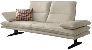 W.SCHILLIG 2,5-Sitzer "broadway, Designsofa mit tollem Sitzkomfort" Sitztiefenverstellung, Kopfteil- & Seitenteilverstellung, Breite 216cm
