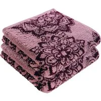 Erwin Müller Handtuch Handtuch "Bühl" 4er-Pack, Frottier/Jacquard, Walk-Frottier Motiv