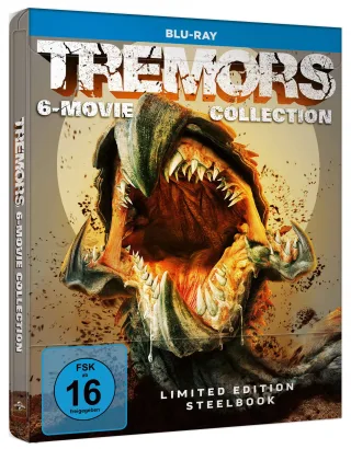 Tremors - 6 Movie Collection (Steelbook Edition) [6 Blu-rays]