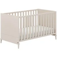 YUNY by PAIDI Babybett SISTER LOU in Beige, Gitterbett höhenverstellbar, Kinderbett