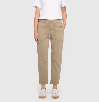 MAC - MAC JEANS - WORKER 2.03, Cotton braun - Gr. - 40