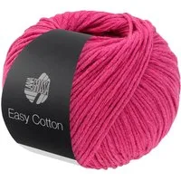LANA GROSSA EASY COTTON Häkelwolle, 123 m (Weiches Garn für Strick- und Häkelprojekte), 50 g