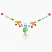 goki Kinderwagenkette Kinderwagenkette Igel und Eule (packung, 1-tlg., set), Ein kleines Kunstwerke aus hochwertigem Holz