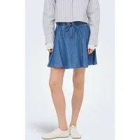 ONLY Jeansrock ONLBEA (1-tlg) Drapiert/gerafft