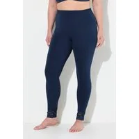 Ulla Popken Funktionshose Leggins Spitzensaum