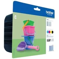 Brother LC-221 Tintenpatronen Multipack 4-farbig Tintenpatrone