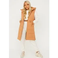 Worldclassca Steppweste Worldclassca Steppweste Kapuze Weste Ärmellos Outdoor Übergangsjacke