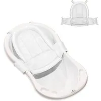 Lorelli Wanneneinlage Froggy, B: 47 cm, L: 62 cm, 1-tlg., Badewanneneinsatz, Kunststoff-Clips, weiches Netz, schnell trocknend