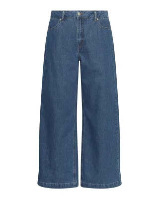 msch copenhagen - MSCHRylan Elena Pants mid blue wash - Gr. - S