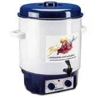 Glühwein- und Einkochautomat KA 1804 weiß/blau, 1.800 Watt, 27 Liter