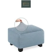 Belmarti Stuhlhusse Hockerbezug, spanische Handarbeit, elastisches Material, hochwertiger und langlebiger Baumwollmix