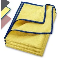 ELEXACLEAN Mikrofaser Fenstertücher Reinigungstücher (80% Polyester, 20% Polyamid (Mikrofaser), 40x60 cm, Set, 3-tlg., 60x40 cm, streifenfrei, fusselfrei, reinigt nur mit Wasser, ULTRA CLEAR classic)