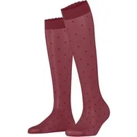 FALKE Feinkniestrümpfe FALKE Dot 15 Damen (1-Paar) mit feinen Pünktchen