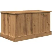 vidaXL Aufbewahrungsbox Aufbewahrungstruhe Artisan-Eiche 70x40x38 cm Holzwerkstoff (1 St)