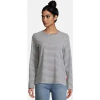 salzhaut Longsleeve SANGELN Damen Relaxed-Fit Longsleeve Damen – gemütlich, frech, Küsten-Style pur!