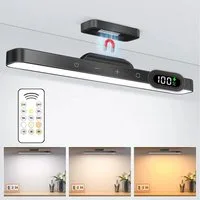 Athlix Schreibtischlampe Touch Tischlampe magnetische Schreibtischlampe Schrank, Spiegel, LED fest integriert