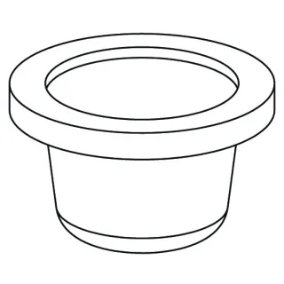 KWC Siebfilter D18.5/14 L12, W=0.5, Kst/Edelstahl,601434 601434