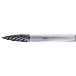 PFERD TOOLS Hartmetall Hochleistungsfrässtift Spitzbogen SPG Ø 06x18mm Schaft-Ø 6mm Z3 HICOAT beschichtet universal mittel - 21122507