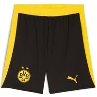 PUMA Trainingsshorts BVB SHORTS REPLICA W/ BLOCKING sportlicher Stil, für Fußballtraining, mit DryCELL-Technologie