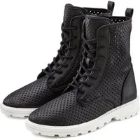 LASCANA Stiefelette zum Schnüren mit modischen Cut-Outs, Stiefel, Boots, High-Sneaker