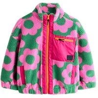 Next Fleecejacke Borgjacke mit Reißverschluss (1-St)