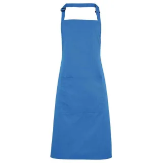 Premier - "Colours Collection" Latzschürze für Herren/Damen Unisex, Tasche (Saphir)