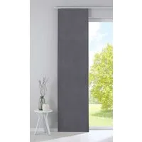 Gardinenbox Schiebegardine (1 St), Klettband, blickdicht, Verdunkelung »Milano« Samt blickdicht Blackout Paneelwagen 203571