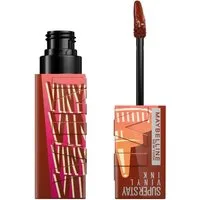 MAYBELLINE NEW YORK Lippenstift SUPER STAY VINYL INK, mit mattem Finish, flüssige Textur, bis zu 16h Halt