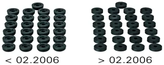 Grohe Dichtung 05291 16,5x56 50 Stück , 0529100M 0529100M