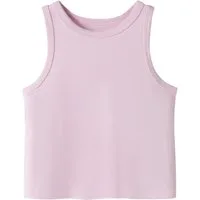 Name It Tanktop NKFNAKAL SL SHORT TOP NOOS Baumwollmischung, verkürzte Form, Jersey Rippware