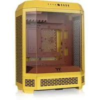 View 600 TG Butter Caramel, Big-Tower-Gehäuse gelb, Tempered Glass