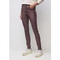 STREET ONE Lederimitathose Middle Waist